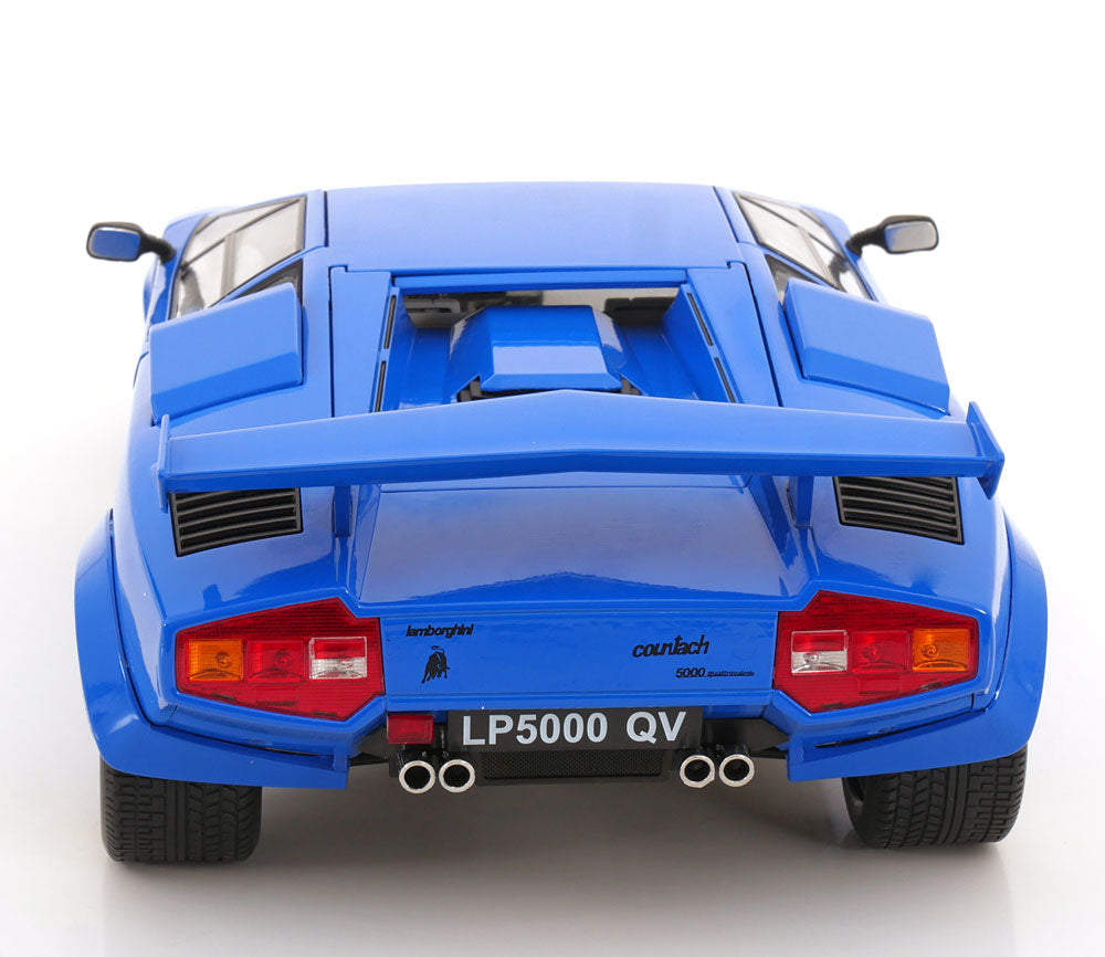 KK SCALE 1/12- 1985 Lamborghini Countach LP5000S QV-(Blue)
