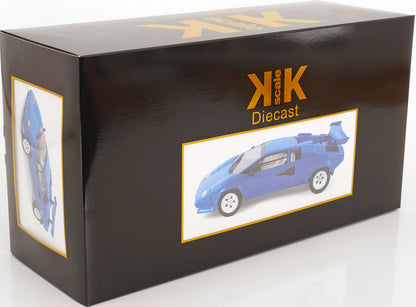 KK SCALE 1/12- 1985 Lamborghini Countach LP5000S QV-(Blue)