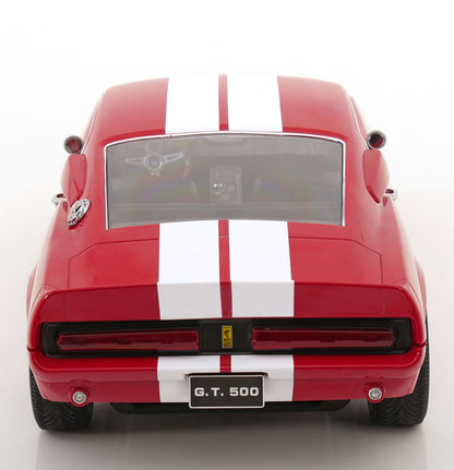 KK SCALE 1/12 - FORD USA - MUSTANG SHELBY GT500 1967 (Rouge-Red)