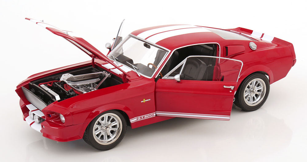 KK SCALE 1/12 - FORD USA - MUSTANG SHELBY GT500 1967 (Rouge-Red)