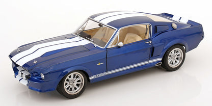 KK SCALE 1/12 - FORD USA - MUSTANG SHELBY GT500 ELEANOR COUPE 1967 (Blue-White)