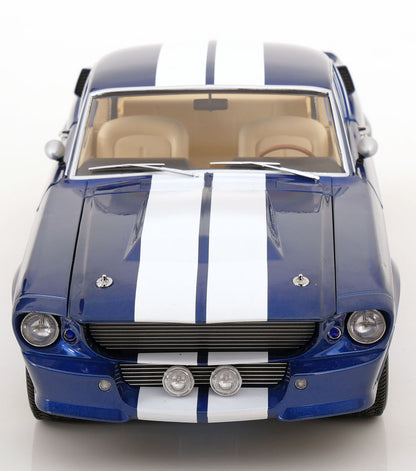 KK SCALE 1/12 - FORD USA - MUSTANG SHELBY GT500 ELEANOR COUPE 1967 (Blue-White)