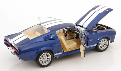 KK SCALE 1/12 - FORD USA - MUSTANG SHELBY GT500 ELEANOR COUPE 1967 (Blue-White)