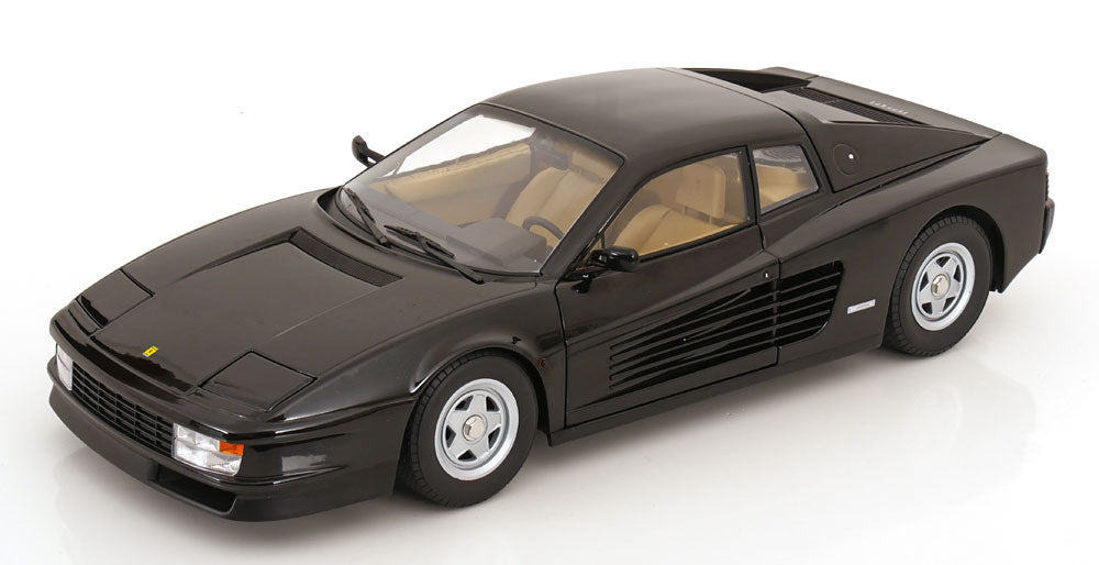 KK SCALE 1/12-1986 Ferrari Testarossa (Noir/Black)