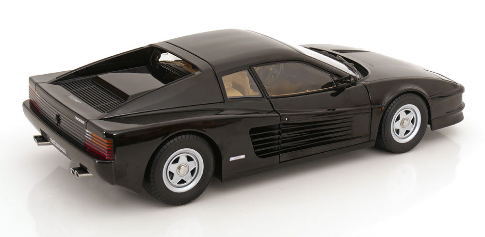 KK SCALE 1/12-1986 Ferrari Testarossa (Noir/Black)