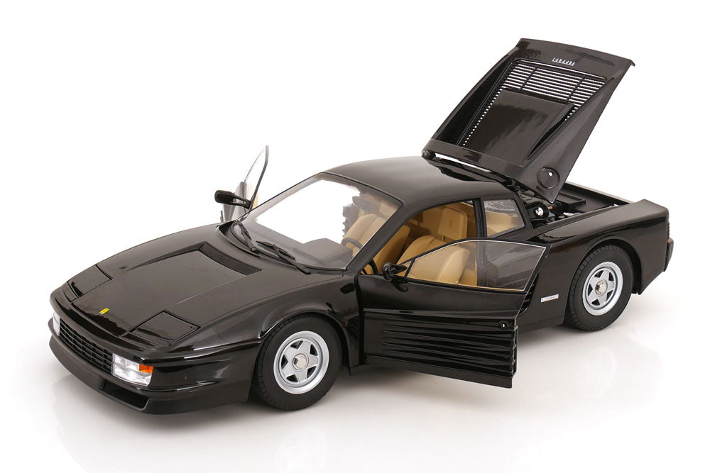 KK SCALE 1/12-1986 Ferrari Testarossa (Noir/Black)