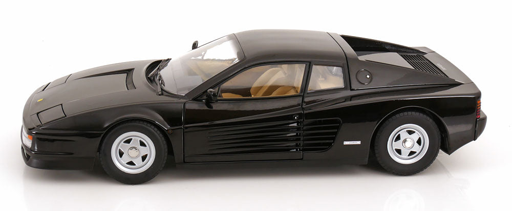 KK SCALE 1/12-1986 Ferrari Testarossa (Noir/Black)