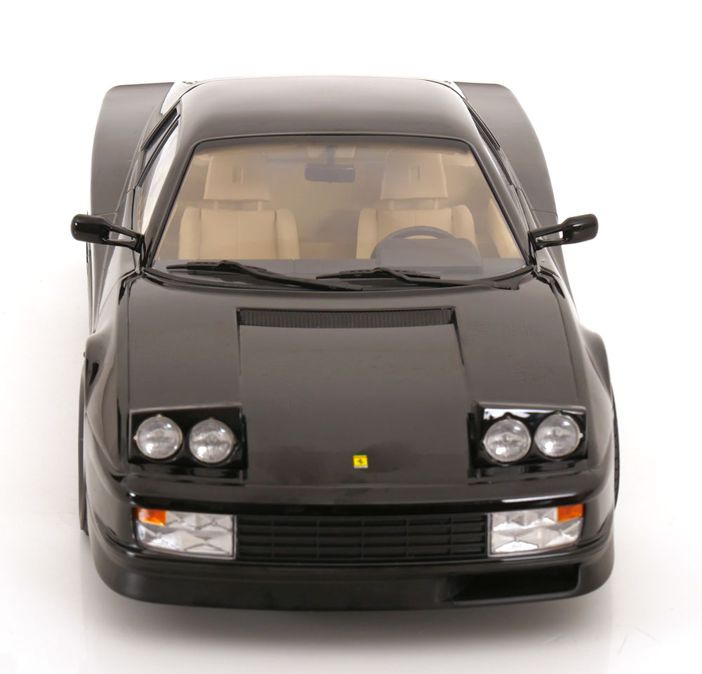 KK SCALE 1/12-1986 Ferrari Testarossa (Noir/Black)