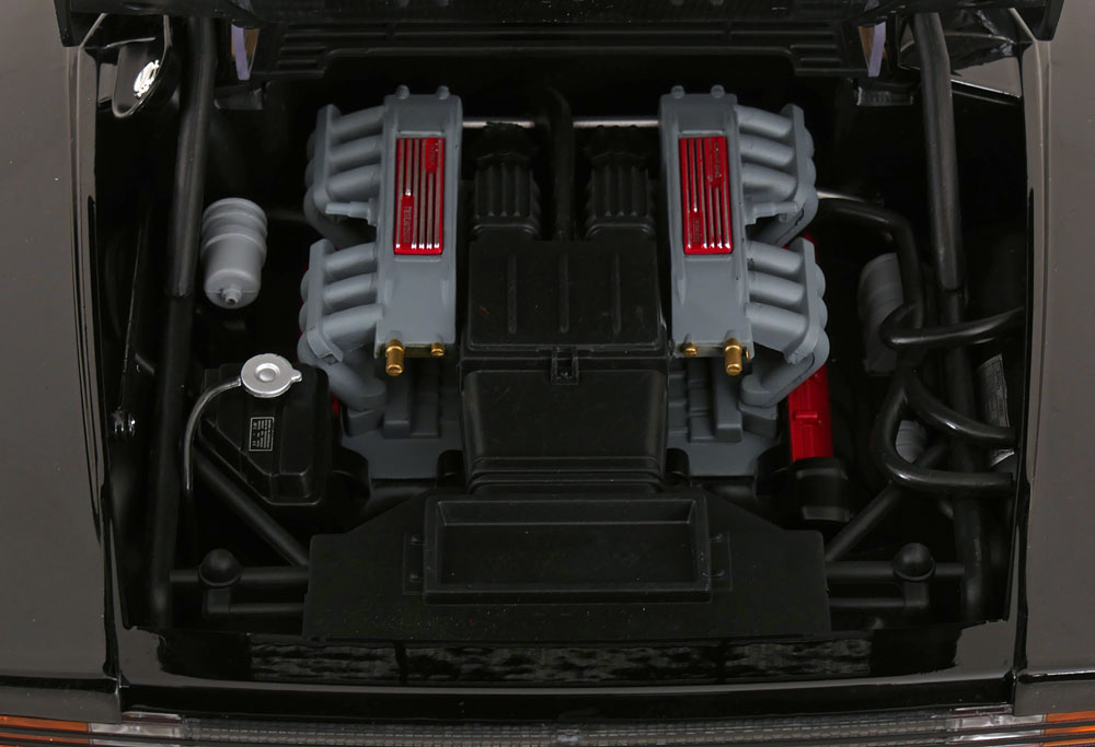 KK SCALE 1/12-1986 Ferrari Testarossa (Noir/Black)