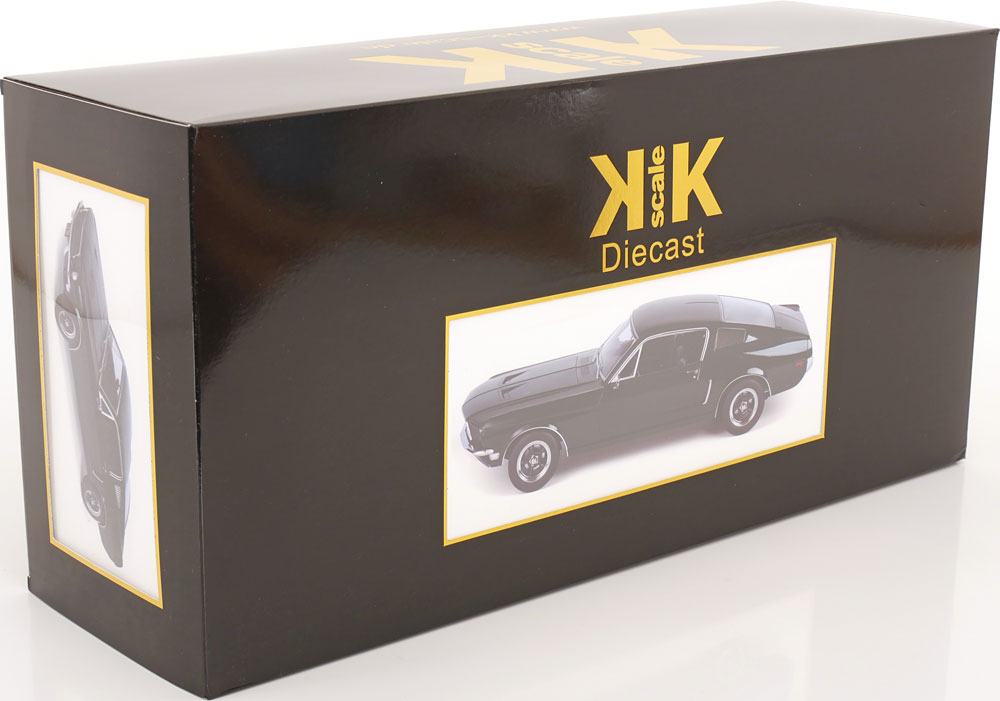 KK-SCALE-1/12 -1968 Ford Mustang GT Fastback &quot;Bullitt Movie Edition&quot;