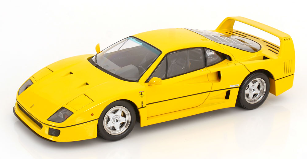 KK SCALE 1/12- FERRARI F40 1987 - YELLOW