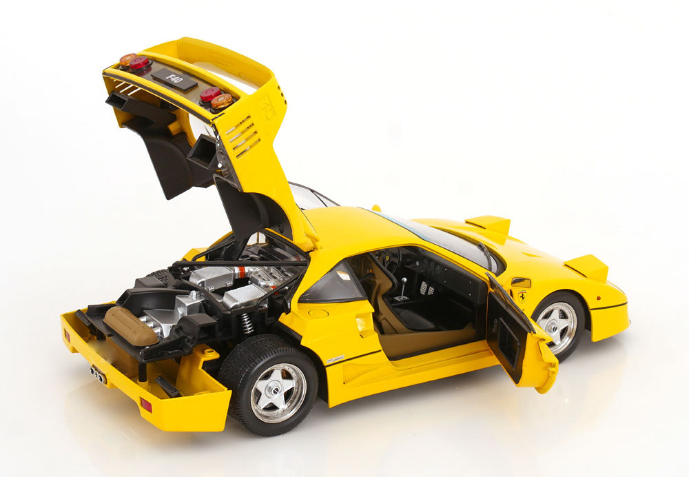 KK SCALE 1/12- FERRARI F40 1987 - YELLOW
