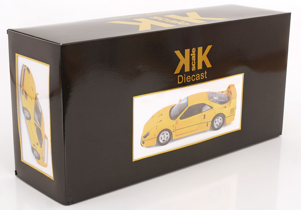 KK SCALE 1/12- FERRARI F40 1987 - YELLOW