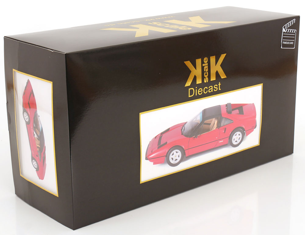 KK SCALE 1/12-Ferrari-308 GTS QV ( 1982 Magnun P.I.) &amp; Thomas Figure