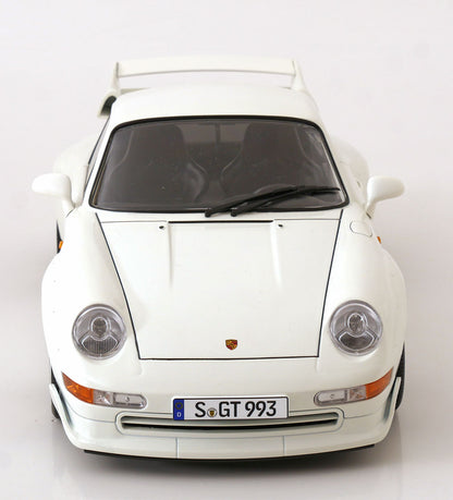 KK SCALE 1/12-1996 Porsche 911 (993) GT2 with BBS-Rims White