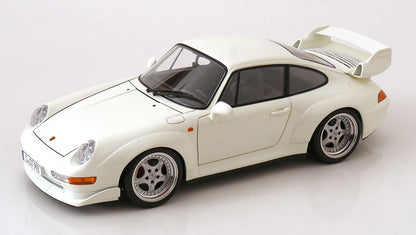 KK-Scale 1:12-1996 Porsche 911 (993) GT2 with Speedline Rims (White) KKDC120284S