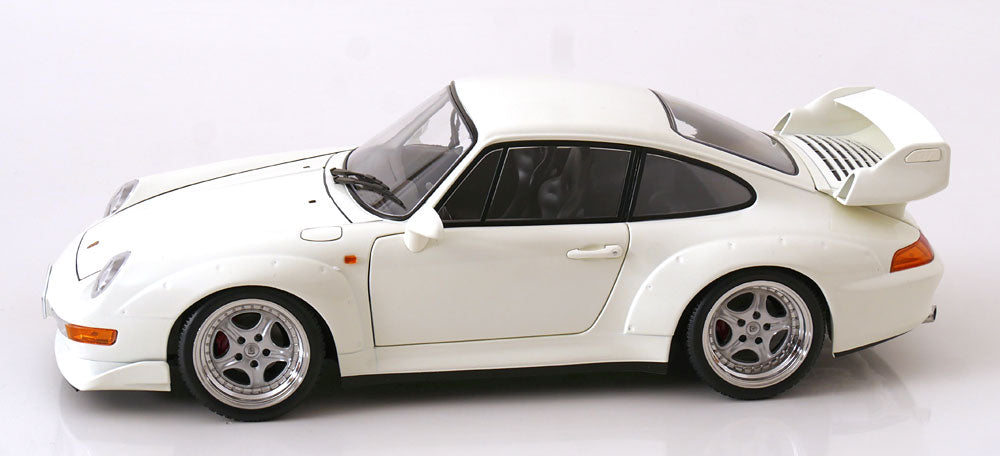 KK-Scale 1:12-1996 Porsche 911 (993) GT2 with Speedline Rims (White) KKDC120284S