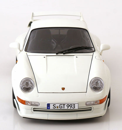 KK-Scale 1:12-1996 Porsche 911 (993) GT2 with Speedline Rims (White) KKDC120284S