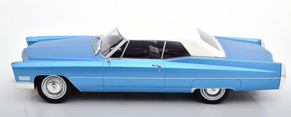 Cadillac DeVille Convertible with softtop 1968 (light blue metallic) 