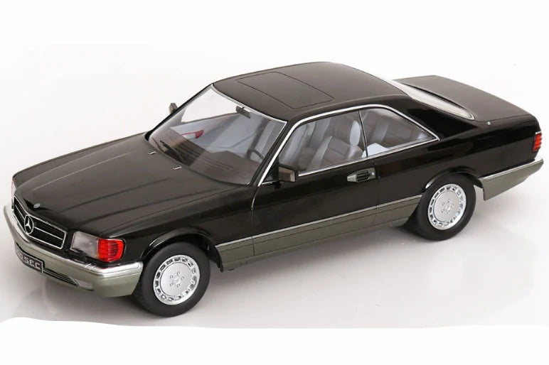 KK-Scale 1:18 Mercedes-Benz 560 SEC (C126) Coupé 1985 – Noir KKSDC180334