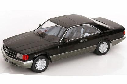 KK-Scale 1:18 Mercedes-Benz 560 SEC (C126) Coupé 1985 – Noir KKSDC180334