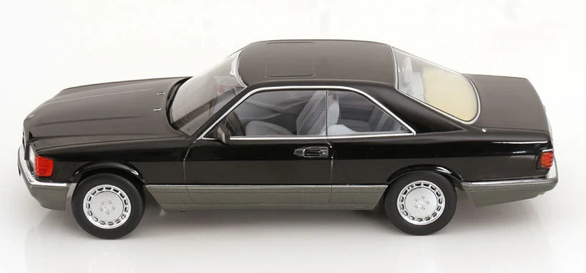 KK-Scale 1:18 Mercedes-Benz 560 SEC (C126) Coupé 1985 – Noir KKSDC180334