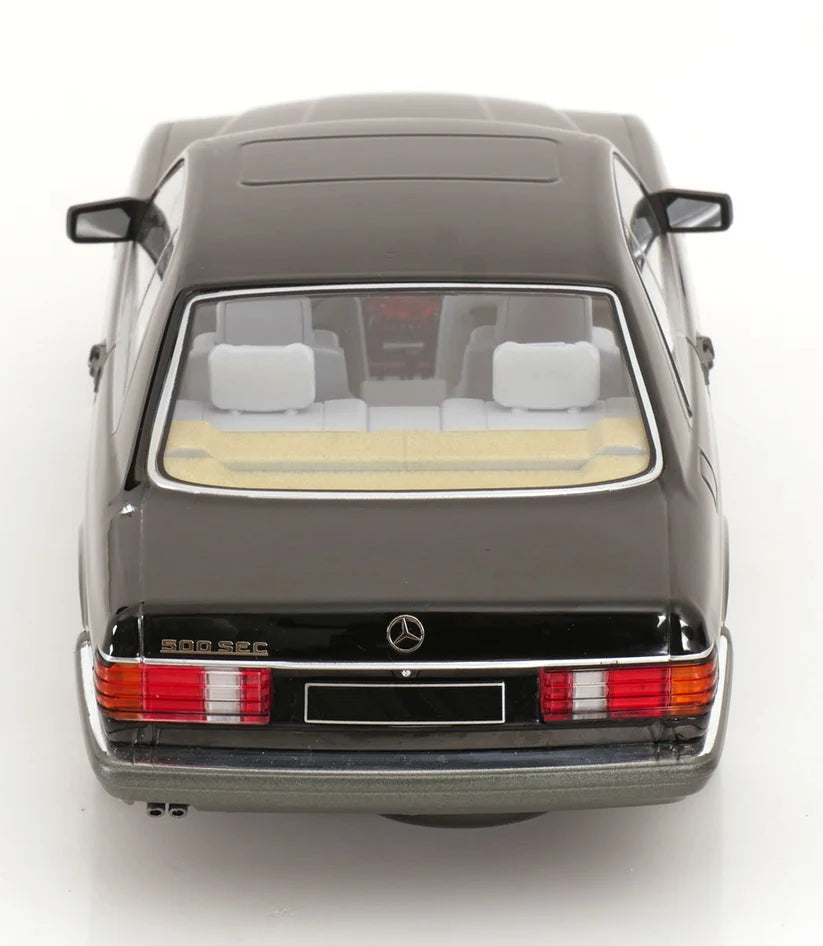 KK-Scale 1:18 Mercedes-Benz 560 SEC (C126) Coupé 1985 – Noir KKSDC180334