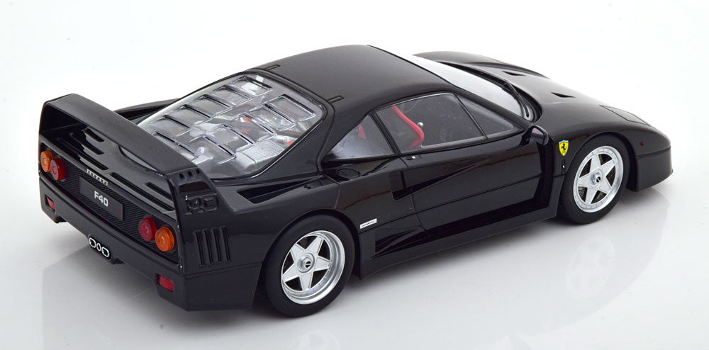 FERRARI - F40 1987 - (Black with Red Interior)