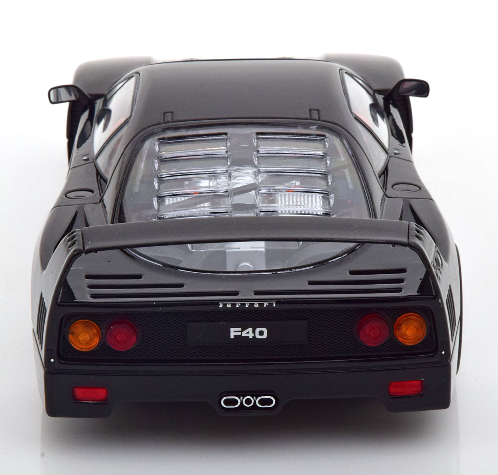 FERRARI - F40 1987 - (Black with Red Interior)