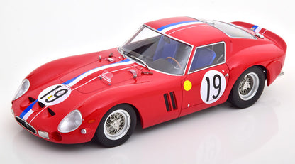 FERRARI - 250 GTO 3.0L V12 COUPE TEAM PIERRE NOBLET N 19 2nd 24h LE MANS 1962 JEAN GUICHET - PIERRE NOBLET