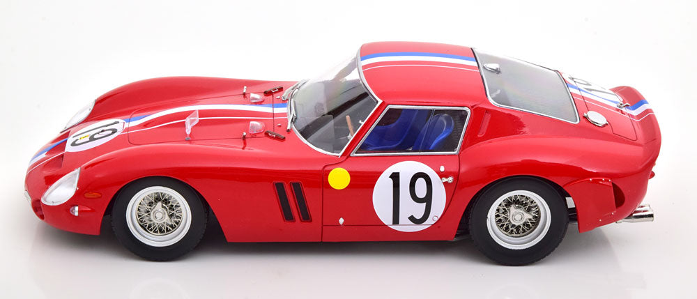 FERRARI - 250 GTO 3.0L V12 COUPE TEAM PIERRE NOBLET N 19 2nd 24h LE MANS 1962 JEAN GUICHET - PIERRE NOBLET