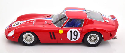 FERRARI - 250 GTO 3.0L V12 COUPE TEAM PIERRE NOBLET N 19 2nd 24h LE MANS 1962 JEAN GUICHET - PIERRE NOBLET