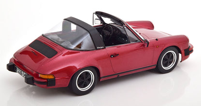 PORSCHE - 911 SC TARGA 1983 - RED (WITH EXTRA HARD-TOP)