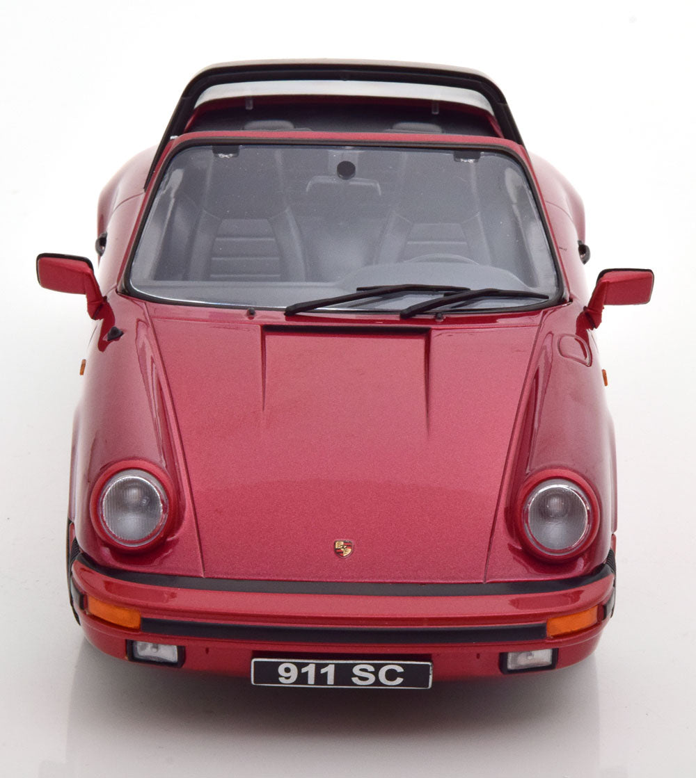 PORSCHE - 911 SC TARGA 1983 - RED (WITH EXTRA HARD-TOP)
