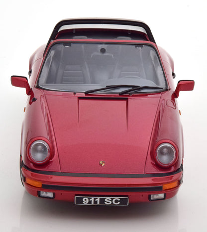 PORSCHE - 911 SC TARGA 1983 - RED (WITH EXTRA HARD-TOP)