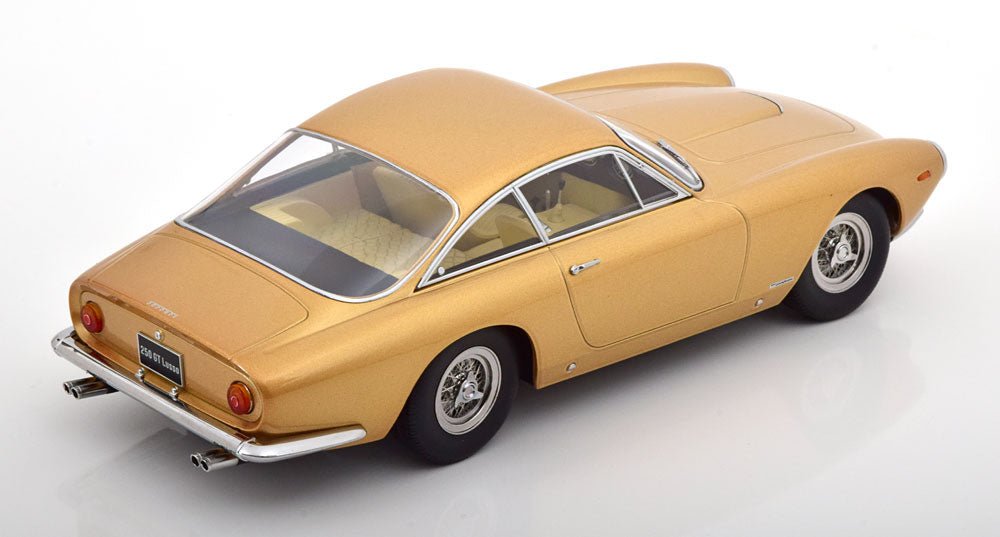 1962 FERRARI -250 GT LUSSO (Metallic Gold)-KK-Scale 1:18