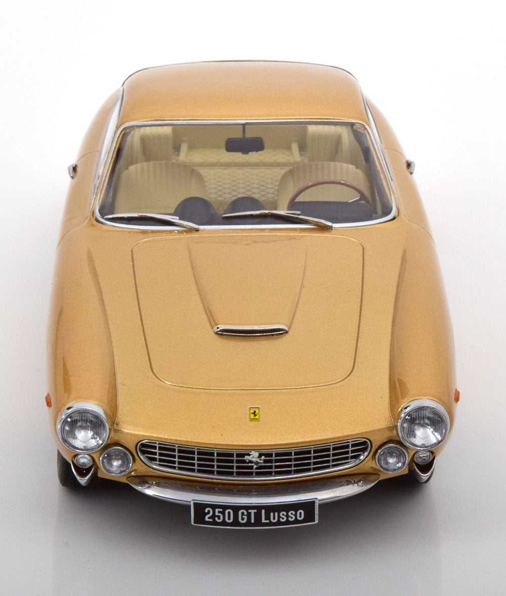 1962 FERRARI -250 GT LUSSO (Metallic Gold)-KK-Scale 1:18