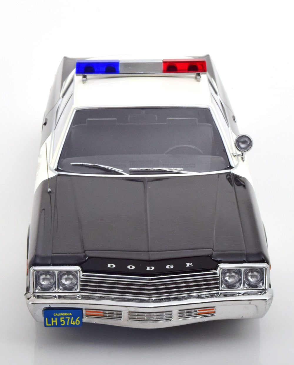 KK-Scale 1:18 Dodge Monaco California Highway Patrol Police 1974 – Noir – KKDC181153
