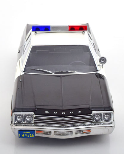 KK-Scale 1:18 Dodge Monaco California Highway Patrol Police 1974 – Noir – KKDC181153