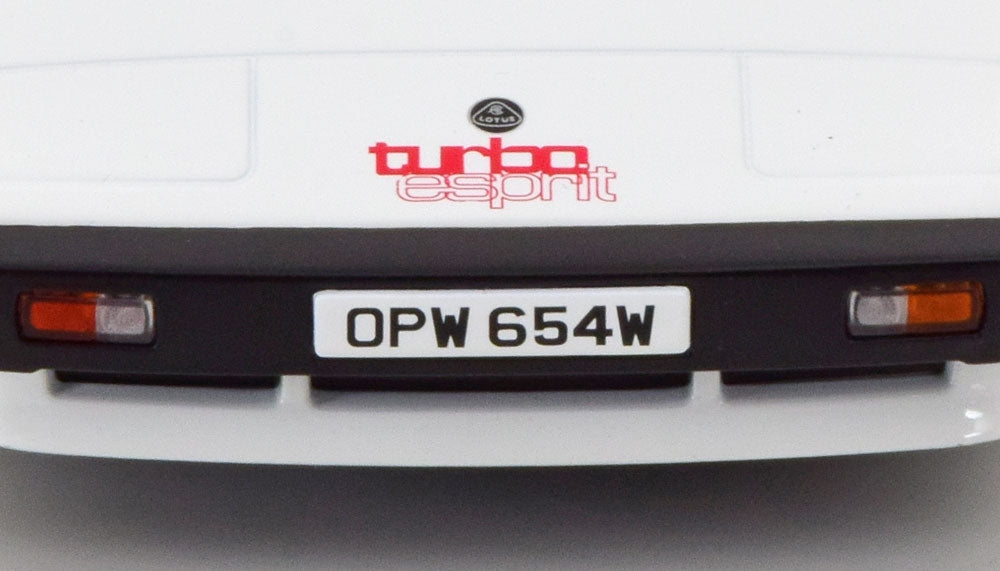 Lotus Esprit Turbo 1981 James Bond- For your Eyes Only (White / Red)