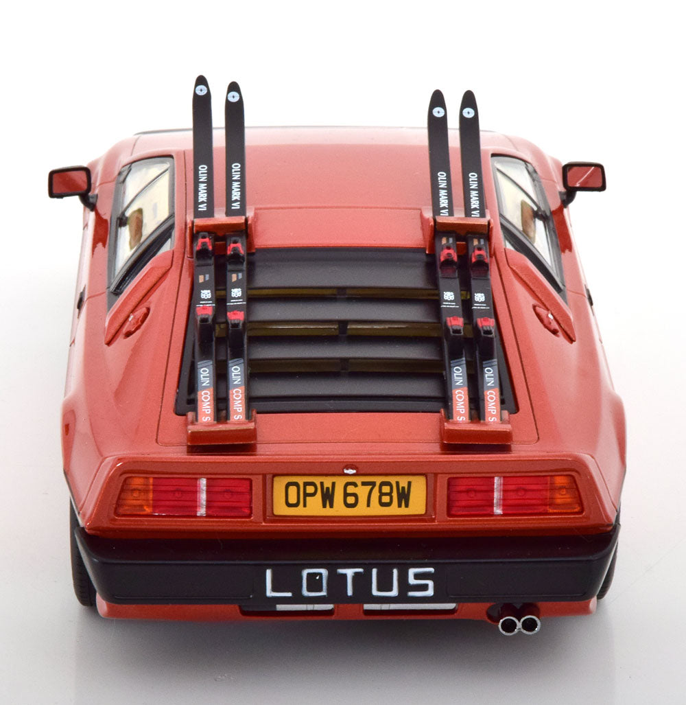 1981 Lotus Esprit Turbo -James Bond-For Your Eyes Only - with Skis - Copper