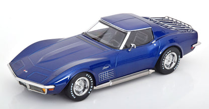 1972 Chevrolet Corvette C3, Blue, removable roof parts