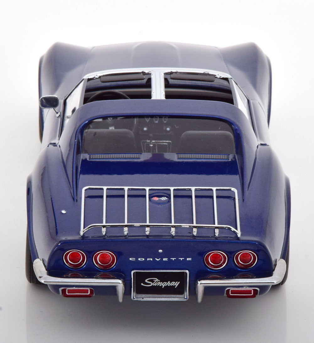 1972 Chevrolet Corvette C3, Blue, removable roof parts