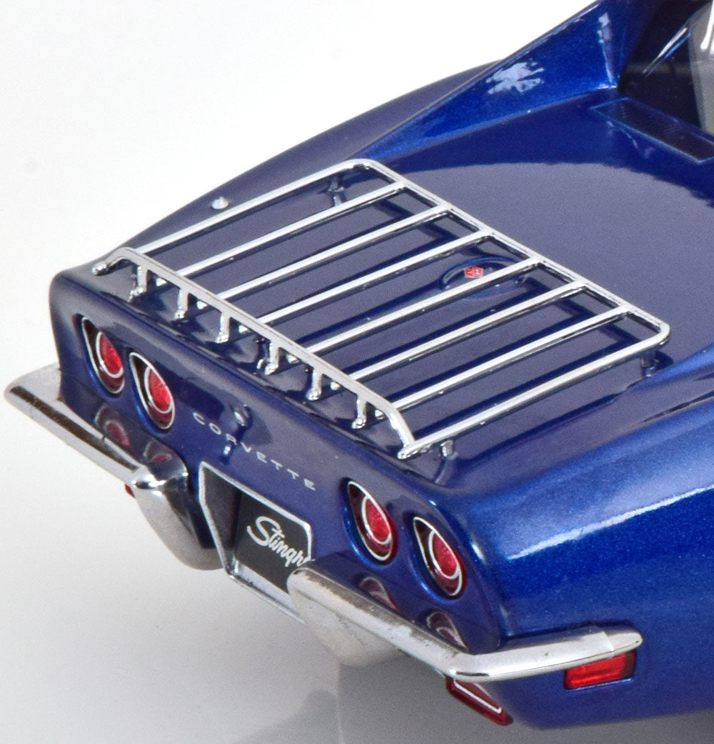 1972 Chevrolet Corvette C3, Blue, removable roof parts