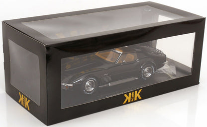 1972 Chevrolet Corvette C3, Noir, pièces de toit amovibles