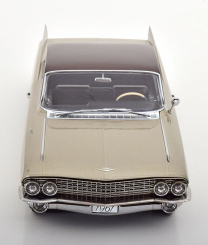 Cadillac Deville 62 Coupe 1961 (Beige-Brown Metallic)