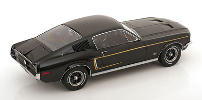 1968 MUSTANG GT FASTBACK COUPE 1968-(Black)