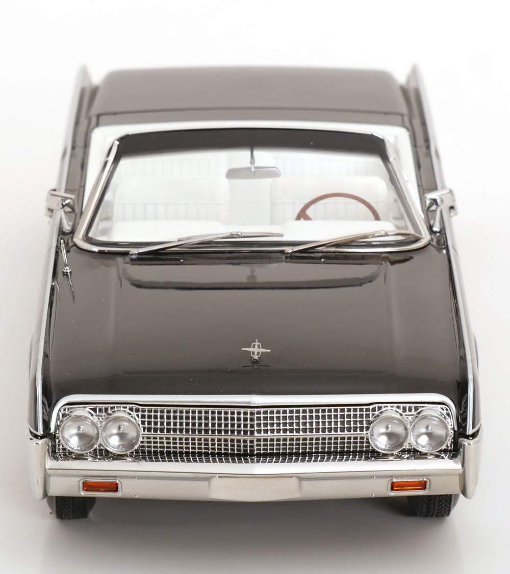 KK-Scale 1:18 Lincoln Continental décapotable 1963 noire – Film Bad Boys avec figurines Mike et Marcus – KKDC181521 + KKFIG052