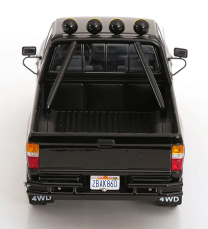 (PRE-ORDER: OCTOBER 2026) KK Scale 1:18 1985 Toyota Hilux SR5 Xtra Cab 4x4 – Back to the Future (1985) + Marty McFly Figure Bundle – KKDC181561-KKFIG024