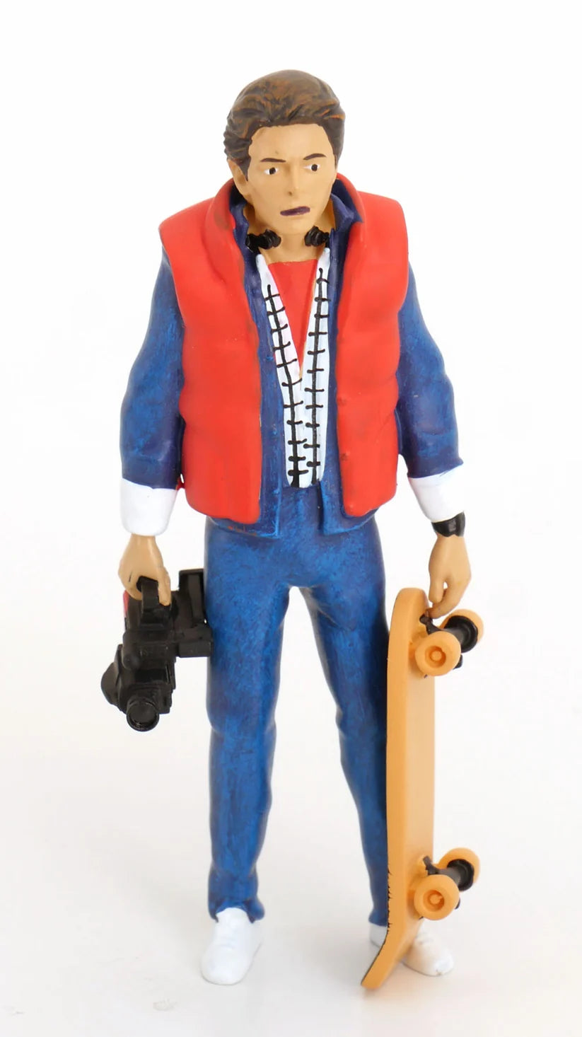 (PRE-ORDER: OCTOBER 2026) KK Scale 1:18 1985 Toyota Hilux SR5 Xtra Cab 4x4 – Back to the Future (1985) + Marty McFly Figure Bundle – KKDC181561-KKFIG024